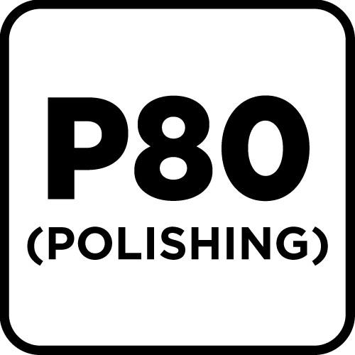 Brusni papir s čičkom, željezo 102 x 152 mm, P80, 5 kom, s 11 rupa 58T302