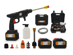 Magasnyomású mosó 21V + 2x akkumulátor 3,6Ah