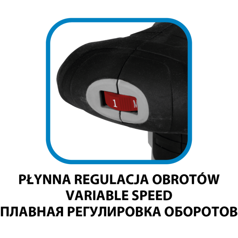 Orbitális csiszoló 260W, lapát 90 x 187 mm 59G326