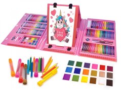 Ružová sada na maľovanie pre deti 176ks KID ART