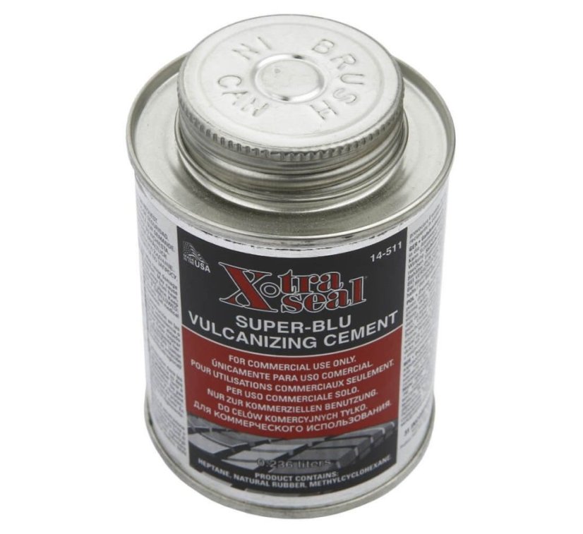 Vulkanizační lepidlo na pneumatiky X-TRA SEAL 237ML SUPER-BLU