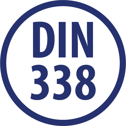 Baildon DIN 338 RN 10,2 mm, HSS TiN (S), 133-87 mm (3-hornyú szár) 71110203