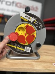 Fém kábeldob 3x2,5mm 25m K00232