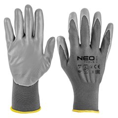 Arbeitshandschuhe, Polyester mit PU-Beschichtung, 4131X, Größe 10 97-646-10