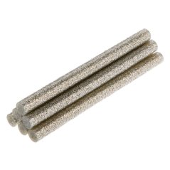 Lepilne paličice, srebrne, brokat, 6 kosov, 8 mm x 100 mm 42E182