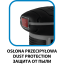 Orbitális csiszológép 240W, 110 x 100 mm-es alátét 59G322