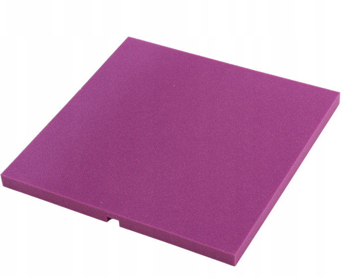 Akustični panel pravokutnici 50x50 cm, debljina 3 cm, ljubičasta