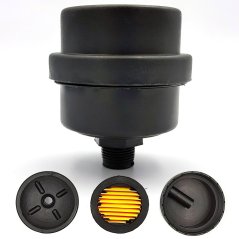 Vzduchový filtr 3/8" (16 mm) pro kompresory plastový