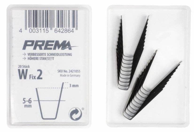 Nož za rezanje W Fix 2, za PREMA rezač uzoraka 5-6 mm, 20 KOM.