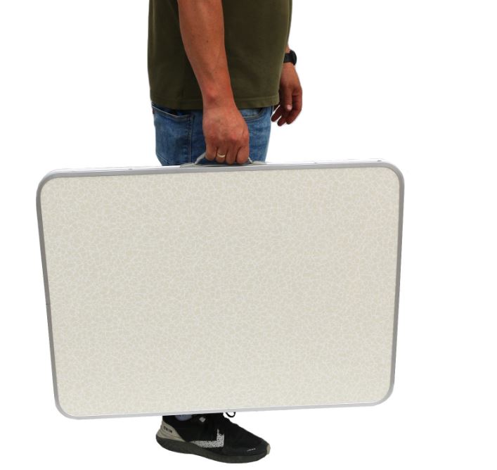 Campingtisch 70x50cm Weiß