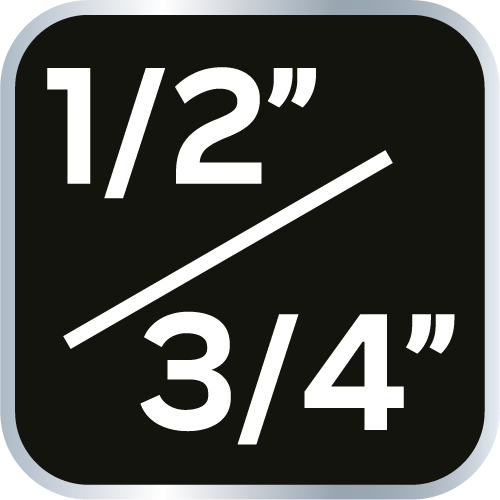 Anschluss für Wasserhahn 1/2"- 3/4", Messing 15-746