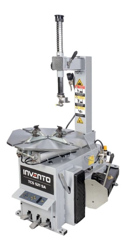 TCS 521 SA gumiabroncs-leválasztó + VBS 200E kiegyensúlyozó