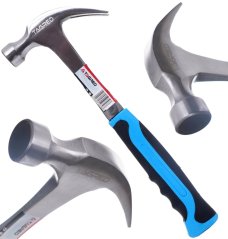 Ковано дърводелско чукче, масивно - монолитно 450 г TA1430