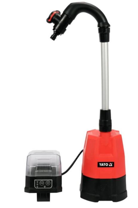 Akkumulátoros vízszivattyú 165W 2500 l/h YT-85281