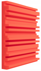 Akustična ploča Equalizer 50x50 cm, debljina 7 cm, narančasta