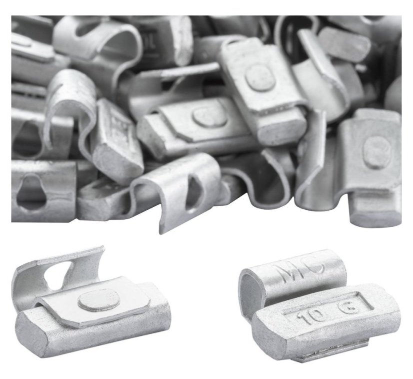 Gewichte aus Gewindestahl - FE ALU - 10G/ 100Stk