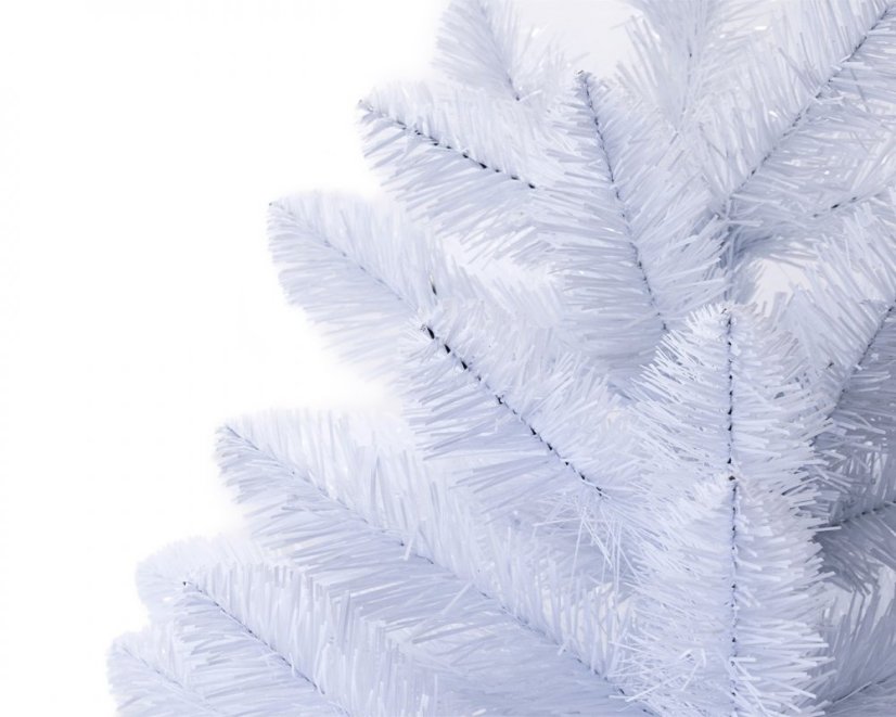 Karácsonyfa - Jegenyefenyő 180cm Fehér Elegance