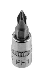 PH1 Schraubendrehereinsatz für 1/4" kurz, 37 mm 10-316