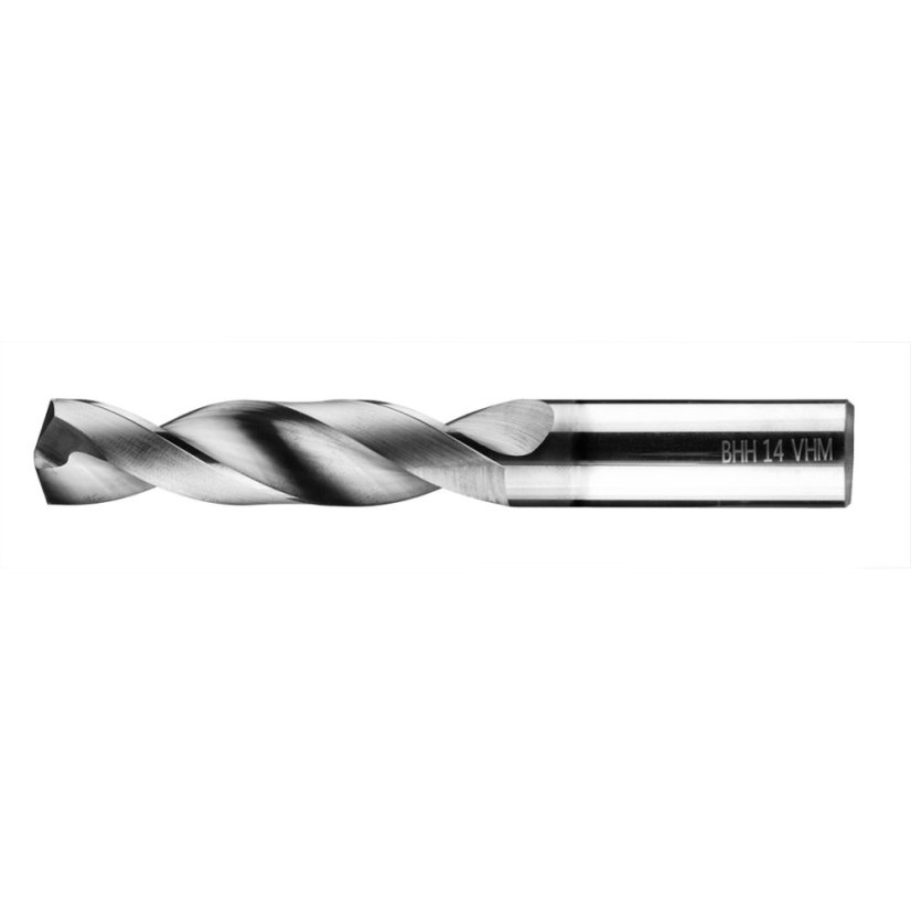 Baildon keményfém fúrószár DIN 6537 K WK3 14 mm, VHM TiAlN, 107-60 mm 20114001