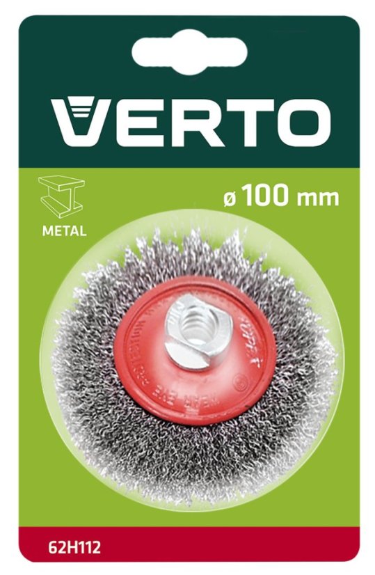 Rundbürste, 100 mm x M14 62H112