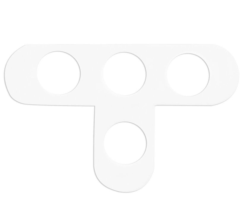 Abstandhalterkreuz T 10,0 mm, 30 Stück 61-118