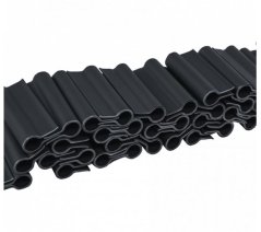 Belátásgátló szalag rögzítő klipsz 4,75cm, Dark Grey, 40db