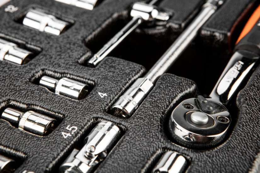 Csavarkulcsok 1/4", 19 darabos készlet 84-237