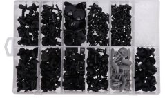 Clipuri, știfturi, știfturi pentru mașini, elemente de fixare, piese de schimb pentru marca VOLVO, 350 bucăți TA1144