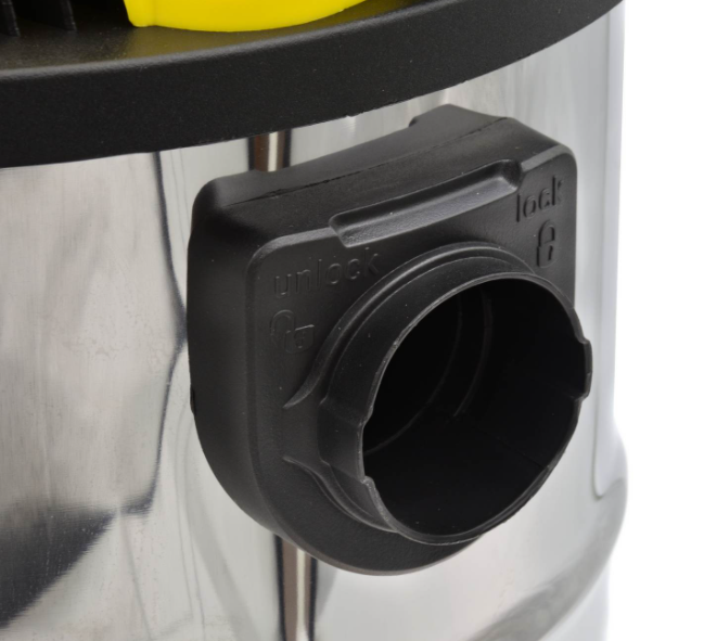 Ipari száraz/nedves porszívó 25L 1800W kellékekkel