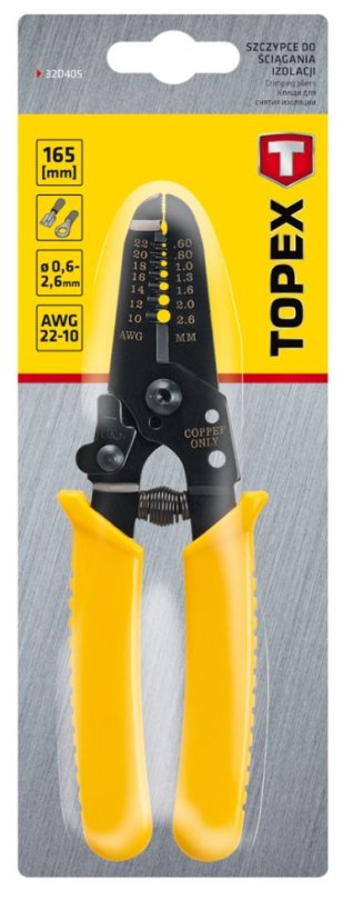 Abisolierzange, 165 mm 32D405