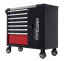 Werkzeugwagen für Werkstätten 299 Stück - 7 Schubladen + Schrank KD1068