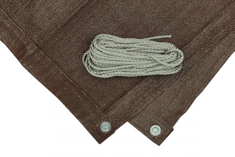 Erkély paraván 0,8x5m 95% Balcone Brown