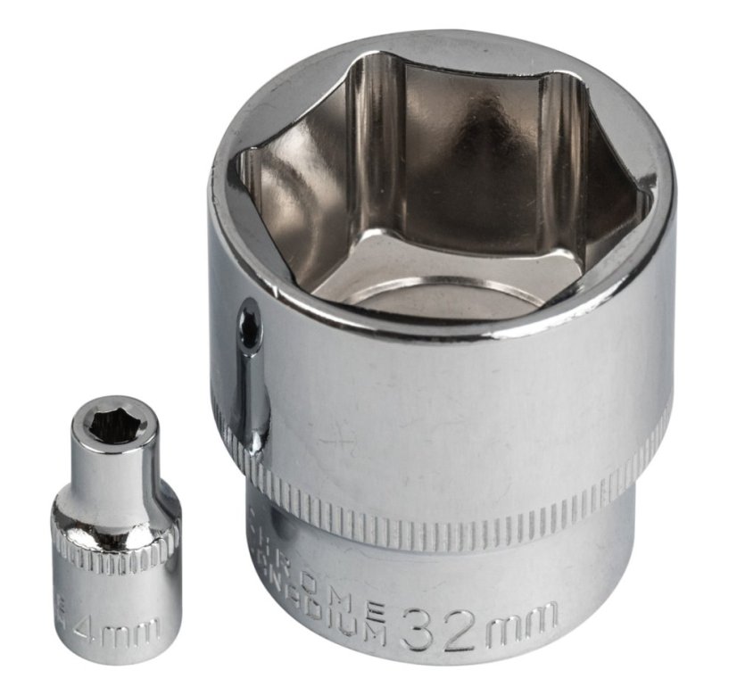 Gola set od 163 nasadnih ključeva 1/2", 1/4", 3/8" CrV Professional