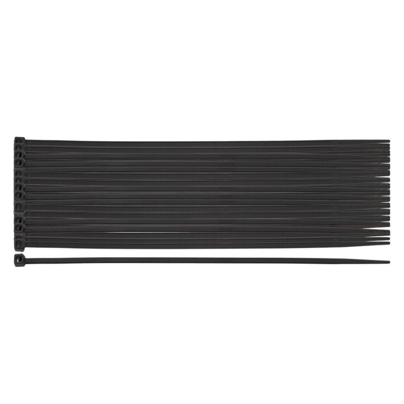 Kabelbinder EXTREME 2,5 × 150 mm, schwarz, 100 Stück. 01-622