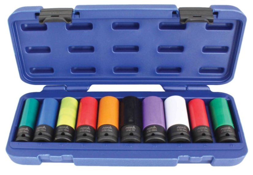 Chei tubulare pentru jante din aluminiu 1/2" 10 buc A-WN1210