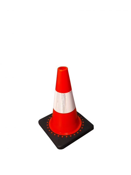 Közlekedési bója rugalmas PVC - Visszaverődő 30cm