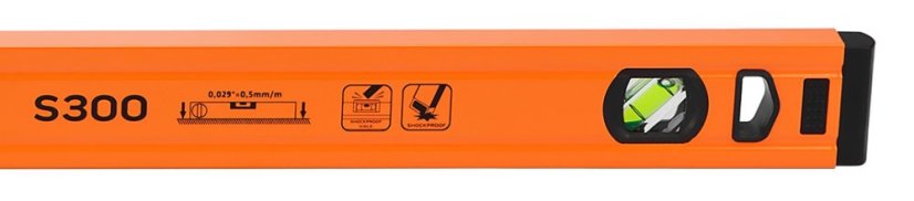 Aluminium-Wasserwaage S 300, 3 Flaschen, 180 cm 71-137