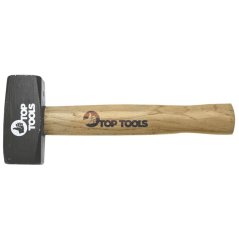 Dvojčepelové kladivo 1250 g, dřevěná rukojeť 02A012