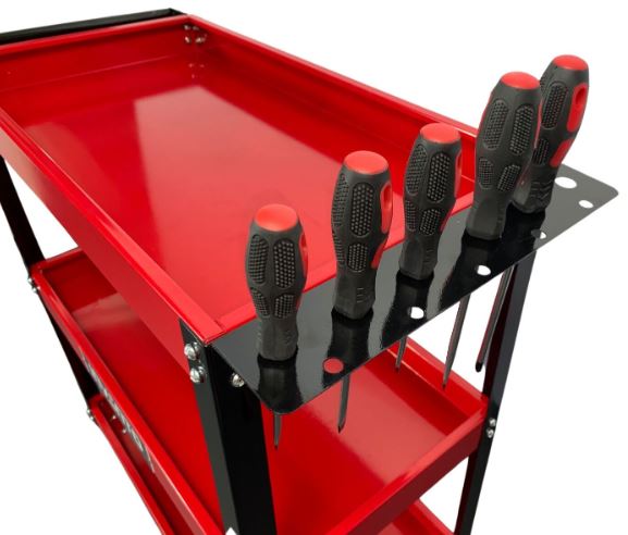 Cărucior de atelier cu 3 rafturi 140kg Invento