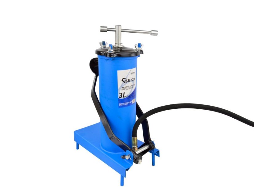 Fuß-Fettpresse 3L + Schlauch 4m G01139