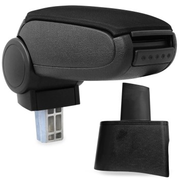 Armlehne Seat IBIZA 3 (6L), schwarz, Stoffbezug