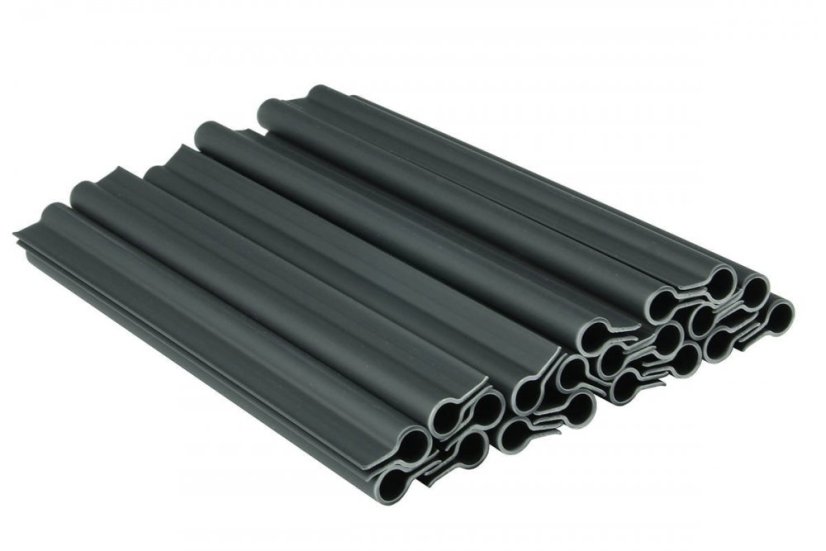 Rögzítők az Antracit kerítés árnyékoló szalaghoz 19cm, 20db