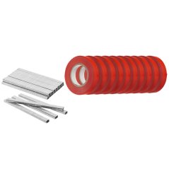 Set od 10 x 25 m trake i 10 000 spajalica. 15G456