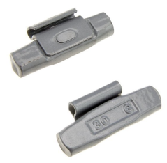 Naklepávacie oceľové závažie na plechové disky 30g/ 100ks