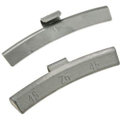 Greutate de batere ZN pentru discuri ALU 45g / 50buc