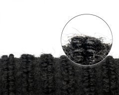 Covoraș pentru curățare intrare 90x150cm black