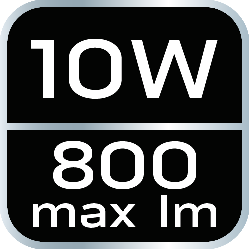 LED čelovka, 800 lm, USB nabíjecí 99-026
