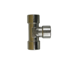 Vzduchový rozbočovač 2-vývodový, typ T, 3/8" vnitřní závit