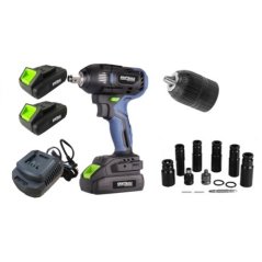 Udarni vijačnik / izvijač 21V 750Nm sada 2x3000mAh KD3408