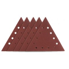 Velcro brusni papir K80, trokutasti s 12 rupa, 5 kom za brusilicu 59G264 54H032